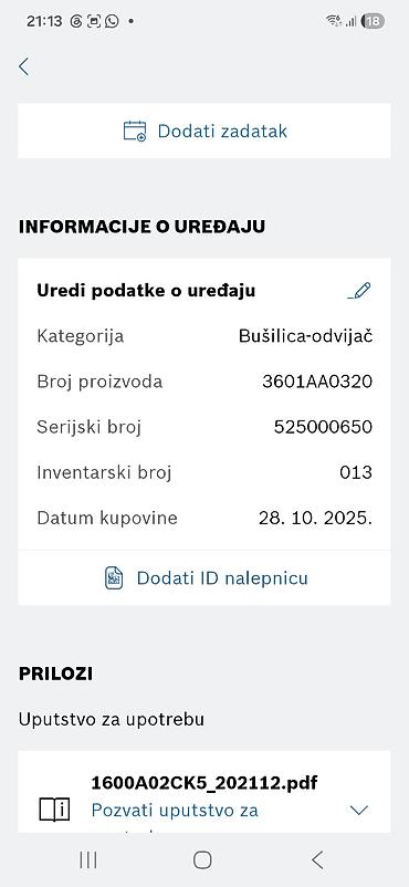 bušilica: Bosch Professional GSB 600 – udarna bušilica 600 W - Model: GSB 600 — 6