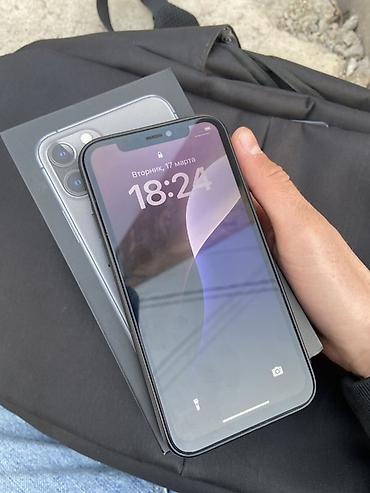 Apple iPhone: IPhone 11 Pro, 64 ГБ, Графит, Зарядное устройство, Чехол, Кабель, 85 % — 9