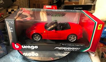 Fiqurlar: Коллекционная модель Ferrari California T Open Red 2014 BBurago Scale