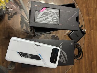 Asus: Asus ROG Phone 6, Колдонулган, 512 ГБ, түсү - Ак, 2 SIM