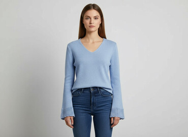 Swetry: Sweter damski, rozmiar S