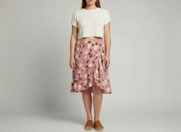 buty slip on na koturnie: Shein, Спідниця жіноча, розмір XL