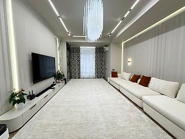 клубное: 4 комнаты, 137 м², Асанбай мкр Элитка, 1 этаж, Дизайнерский ремонт — 6