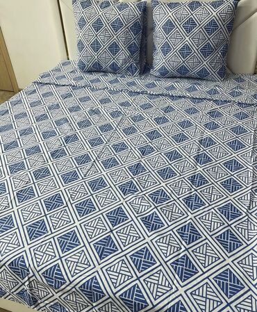 Комплекты постельного белья: Постельное бельё,100% хлопок, постельное бельё, наволочки, подушки — 53