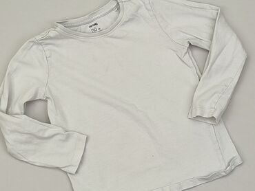 sweterki białe: Bluza, SinSay, 4-5 lat, 104-110 cm, stan - Dobry
