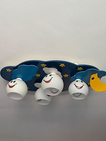 moon 80: Çılçıraq, 4 lampa, Metal — 1