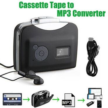 плеер mp3 купить: Конвертер кассет в MP3 с USB-флеш-накопителем Информация о продукте