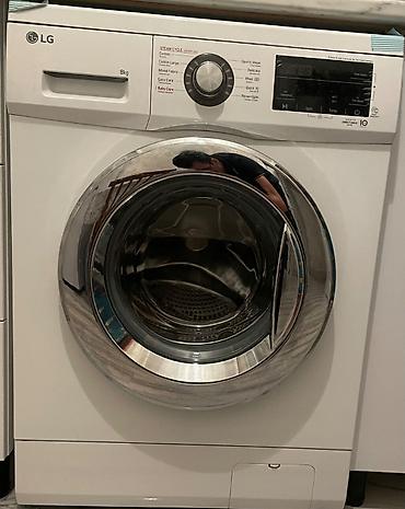 par utu: Paltaryuyan maşın LG, 8 kq, İşlənmiş, Qurutmasız, Kredit yoxdur, Ödənişli çatdırılma, Ünvandan götürmə — 1