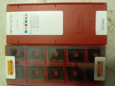 Digər alətlər: Torna və frezə üçün kəsici lövhəciklər (karbid insertlər) komplekti - — 20