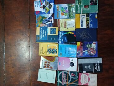 CD, DVD disklər və kassetlər: Mövzu: Dərslik və kitab toplusu – müxtəlif fənlər, dillər və