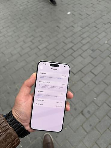 Apple iPhone: IPhone 15 Pro Max, 256 GB, White Titanium -da lalafo.az — 3 Apple iPhone: IPhone 15 Pro Max, 256 GB, White Titanium — 3