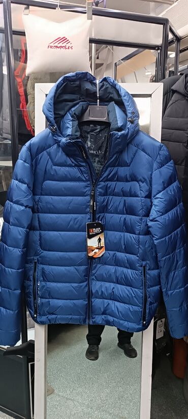 Куртки: Скидка Новое Поступление от Бренда Black Vinyl Еврозима Тонкая — 1