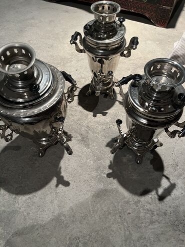 samovar qədimi: İşlənmiş Elektrik Samovar, 5 l, Ünvandan götürmə