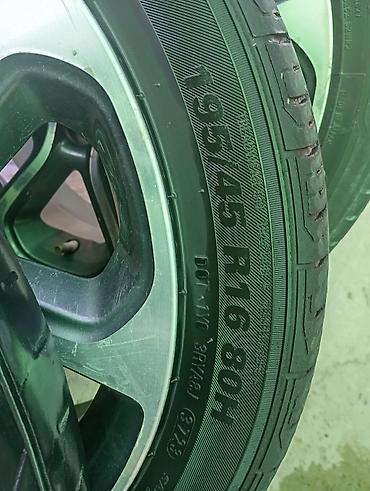 aimb g3: Комплект из 4 колес KIA: литые диски с шинами 195/45 R16 80H. - — 2