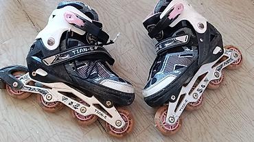детские ролики roller: KONKI TIAN-E - Növ: 4 təkərli inline (roller) konki - Brend: TIAN-E - — 1