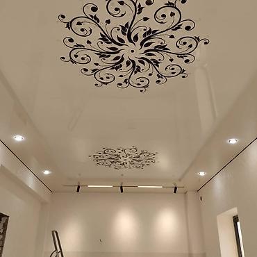 Натяжной потолок: Натяжной потолок 3D потолки, Глянцевое, Матовое Бесплатная консультация, Бесплатный замер, Гарантия — 7