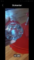 Stəkanlar: Stəkanlar, Şüşə, 200 ml — 2