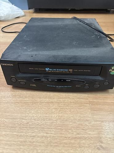 Digər TV və video məhsullar: Daewoo video kaset yazıcı (VCR) Model: DV-K10W – Blue Diamond — 1