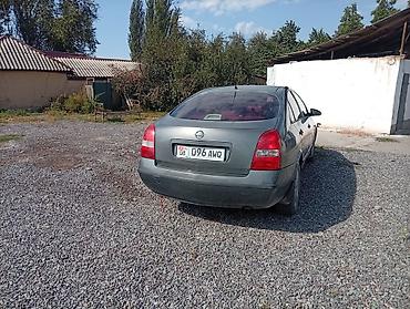 Унаа сатуу: Nissan Primera: 2004 г., 1.8 л, Кол менен иштөөчү, Бензин, Седан — 5