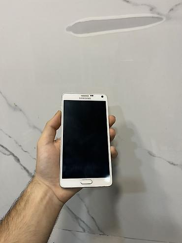 samsung not 3 satin alin: Samsung Galaxy Note 4, 32 GB, rəng - Ağ, Barmaq izi — 2