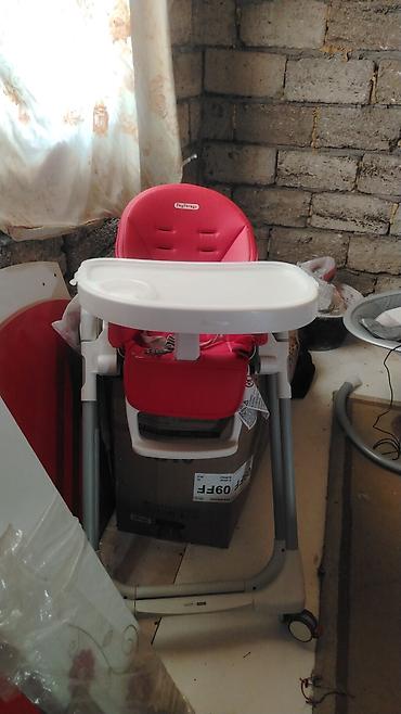 Uşaq dünyası: Peg Perego uşaq yemək stulu - Model: Peg Perego (etiketdə görünür) - — 1