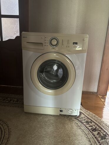 işlenmiş paltaryuyan maşinlar: Paltaryuyan maşın Beko, 7 kq, İşlənmiş, Qurutma var