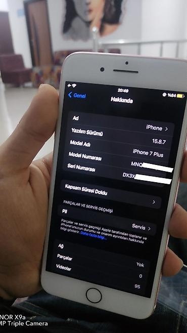 ayfon 7 barter: IPhone 7 Plus, 32 GB, Çəhrayı, Barmaq izi — 4