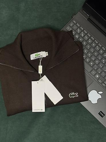 одежд: Свитер Lacoste на молнии (полугольф) - Бренд: Lacoste - Модель — 3