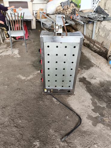 Dönər aparatları: Qazla işləyən, 4 gözlü — 4