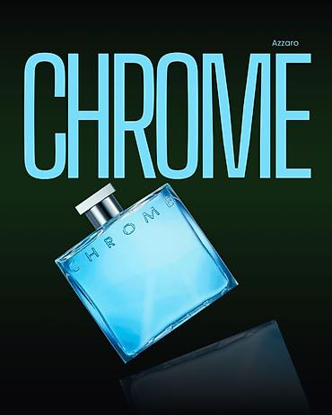 chrome azzaro: Azzaro Chrome EDT M 30 ML – kişi ətiri - Təravətli, sərin və yüngül — 1