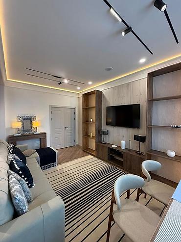 Продажа квартир: 2 комнаты, 95 м², Асанбай мкр Элитка, 3 этаж, Дизайнерский ремонт — 3