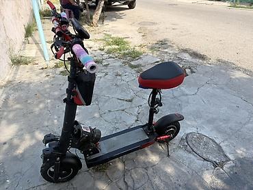 2 tekerli scooter: Elektrik skuter – güclü və komfortlu şəhər nəqliyyatı - İkiqat ön — 1