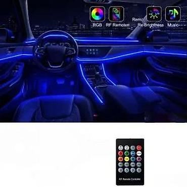 auto plac senta: Led RGB ambijentalno osvetljenje - daljinski. - Rgb led ambijentalno — 3