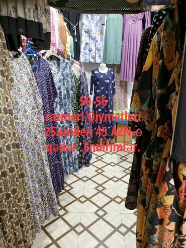 Gündəlik donlar: Gundəlik geyimlər mağazası geniş asartmentli qadin,kişi uşaq — 19