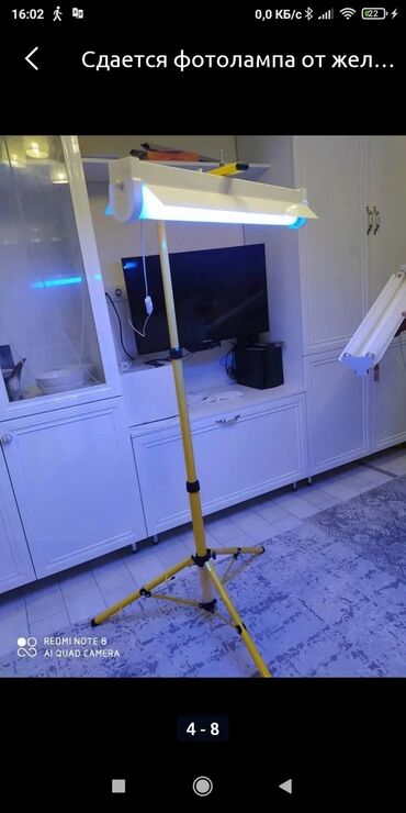 лампа для шугаринга: Сдаю фотолампа для лечение в домашних условиях. цена за сутки от с