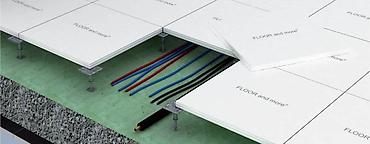 Фальшпол: Фальшпол, поднятый пол, система фальшпола, монтаж фальшпола, установка — 23