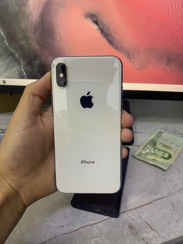 купить айфон 12 мини в бишкеке: IPhone X, Б/у, 256 ГБ, Белый, 100 %