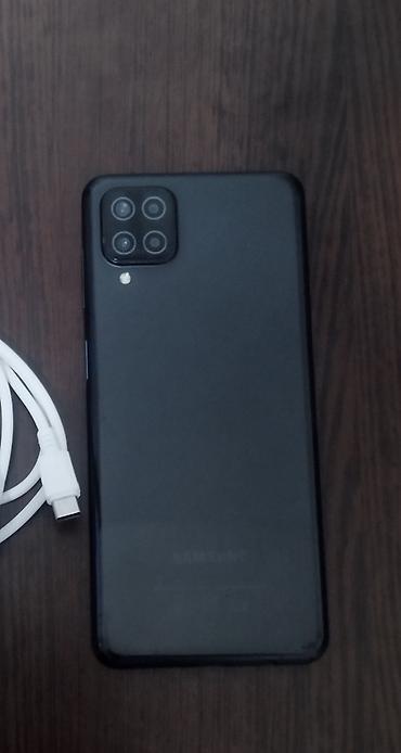telefon a 32: Samsung Galaxy A12, 64 GB, rəng - Qara, Barmaq izi — 4