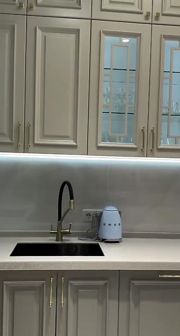 silver kitchen: Кухонный гарнитур, Новый, цвет - Серый — 4