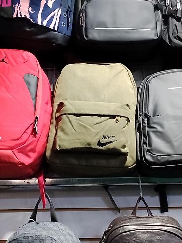 рюкзак nike: Рюкзак Nike, цвет хаки. - Лаконичный городской дизайн - Вместительное — 1