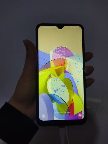 Samsung: Samsung A10s, 32 GB, rəng - Qara, Barmaq izi, İki sim kartlı