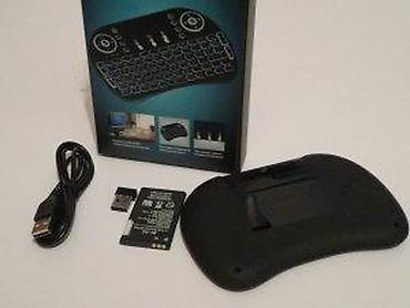 Tastature: Mini bežična tastatura sa touchpadom (backlit) - Kompaktna QWERTY — 14