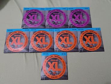 рок: Струны для электрогитары D’Addario XL Nickel Wound. - Серии: XL — 1