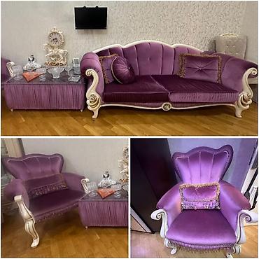 İşlənmiş, Divan, 2 kreslo lalafo.az -da İşlənmiş, Divan, 2 kreslo