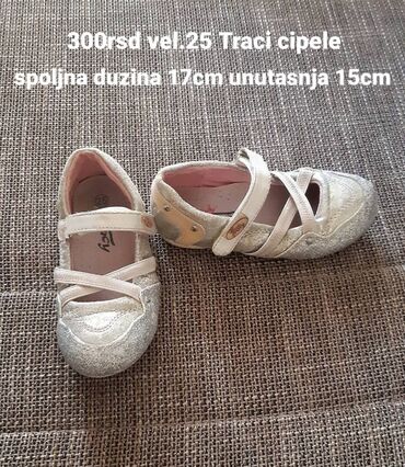 dečije patike sa svetlećim đonom: Ballet shoes, Size - 25