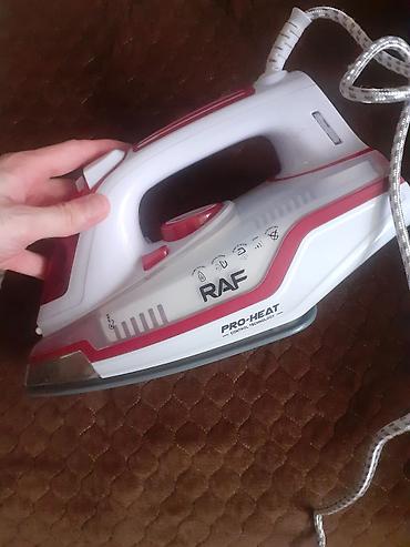 mini utu: RAF Electric Steam Iron – R.1262R - Güc: 2400W, 220V–50Hz - Su çəni — 2
