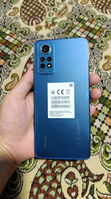 продажа телефонов айфон 6: Xiaomi, Redmi Note 12 Pro 5G, Б/у, 256 ГБ, цвет - Синий, 2 SIM
