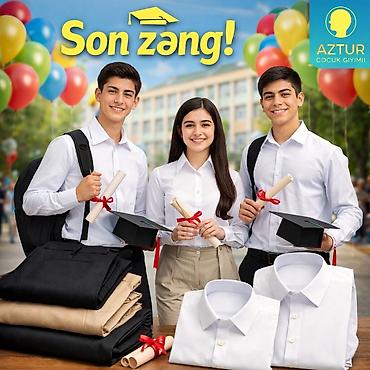 Məktəbli forması: 🎓 Son zəng üçün ən ideal geyimlər burada! Məzuniyyət günündə övladınız — 1