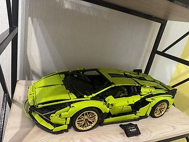 crazy drift: Конструктор-автомобиль Lamborghini Sián FKP 37 (по типу LEGO Technic) — 1
