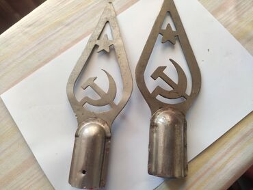 купить мячики для настольного тенниса: Продаю: навершие с символикой СССР 
цена за 1 шт.
количество 8 шт